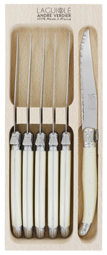 Laguiolle 6pc steak knife Omnicolor (In box)