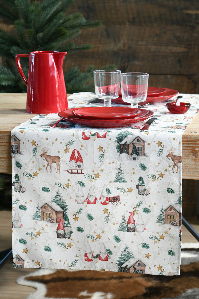 Lappi Coated Cotton Table Runner