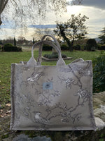 Tote Bag Mesange Taupe