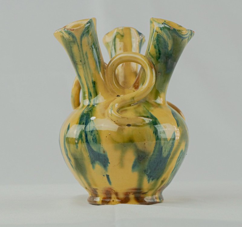 Antique 19th 3-openings Century Vase