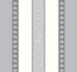 Caprice Grey Teflon-Coated Jacquard Tablecloth