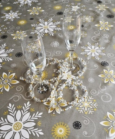 Liesse Coated Cotton Tablecloth
