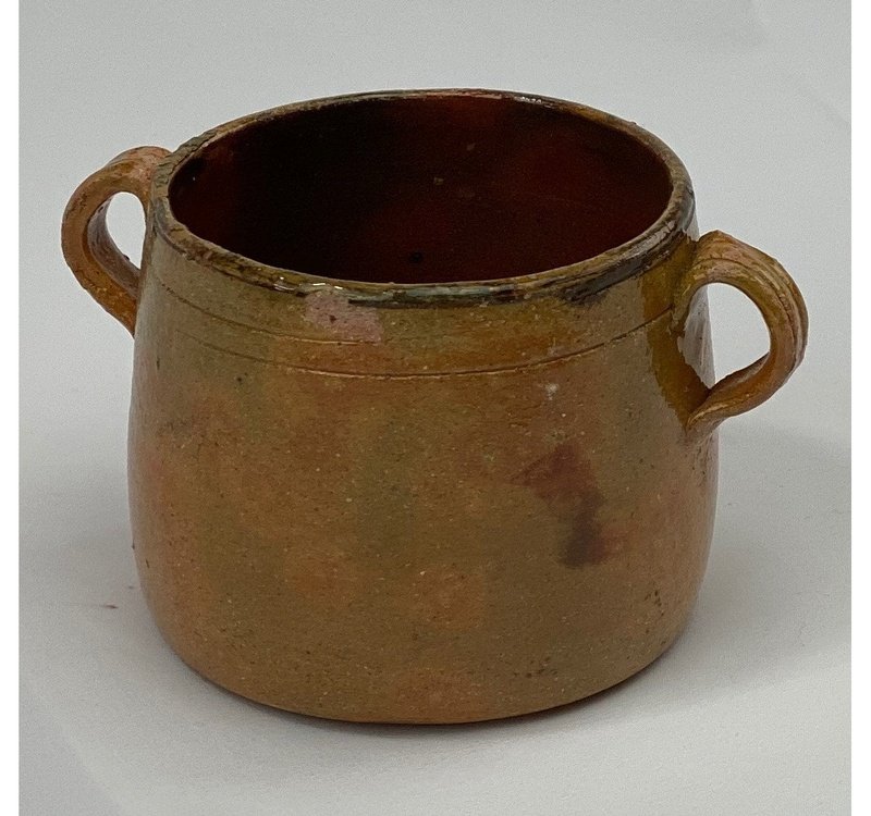 Antique 19th Century Cooking Pot with Handles