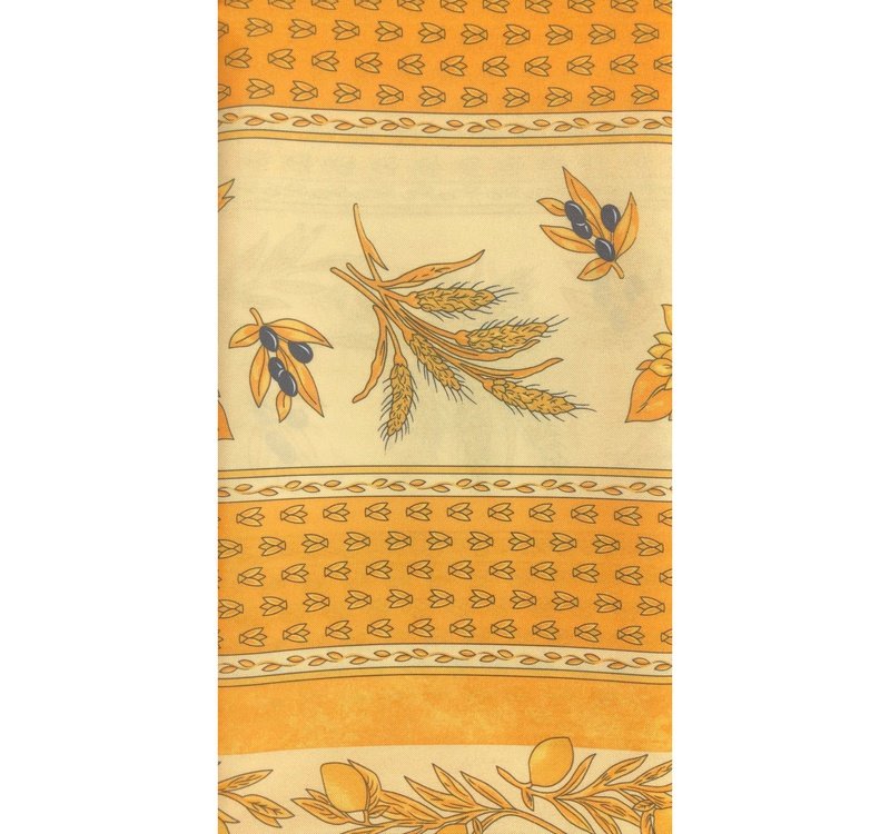 Bee Yellow Rectangle Polyester Tablecloth